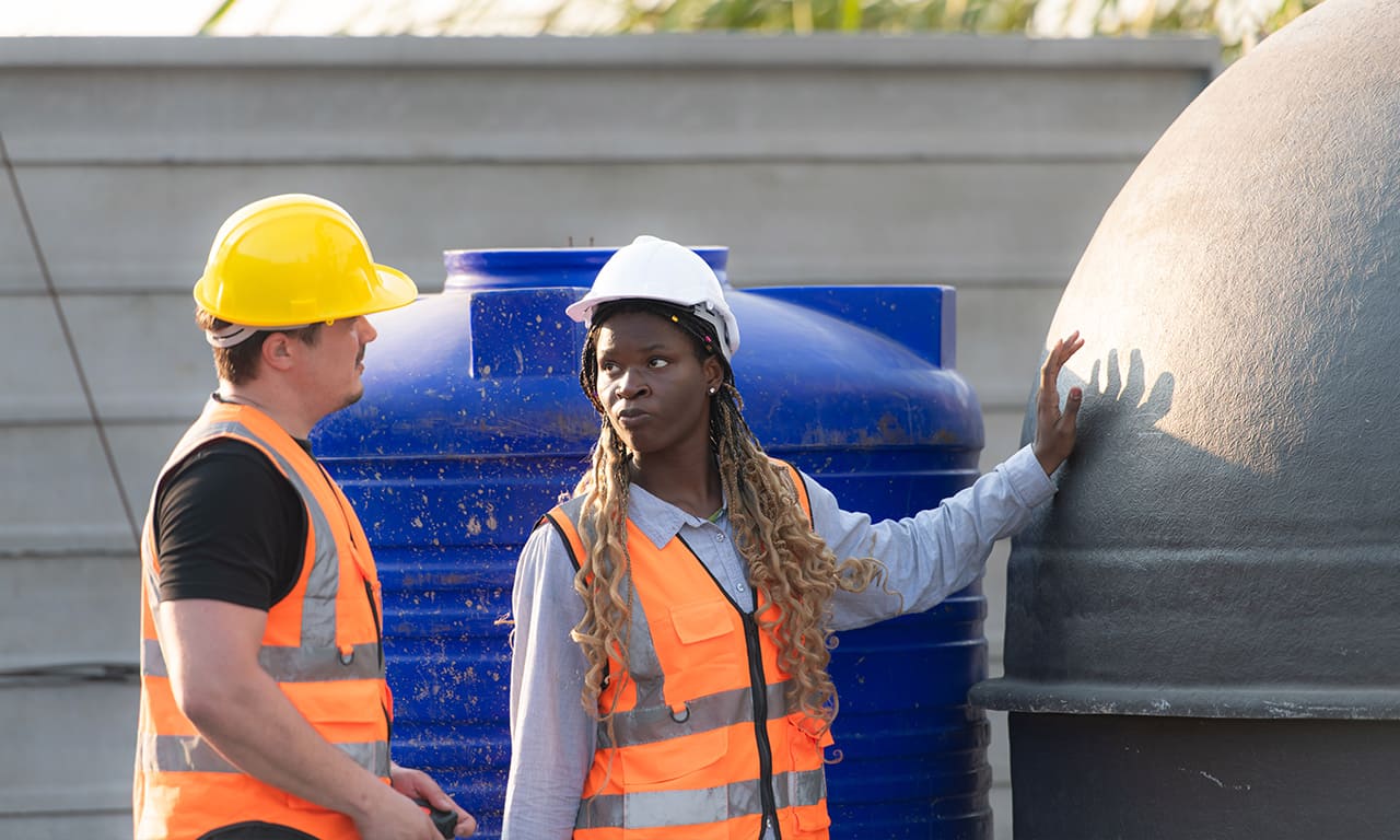 Limpeza de Reservatório de Água